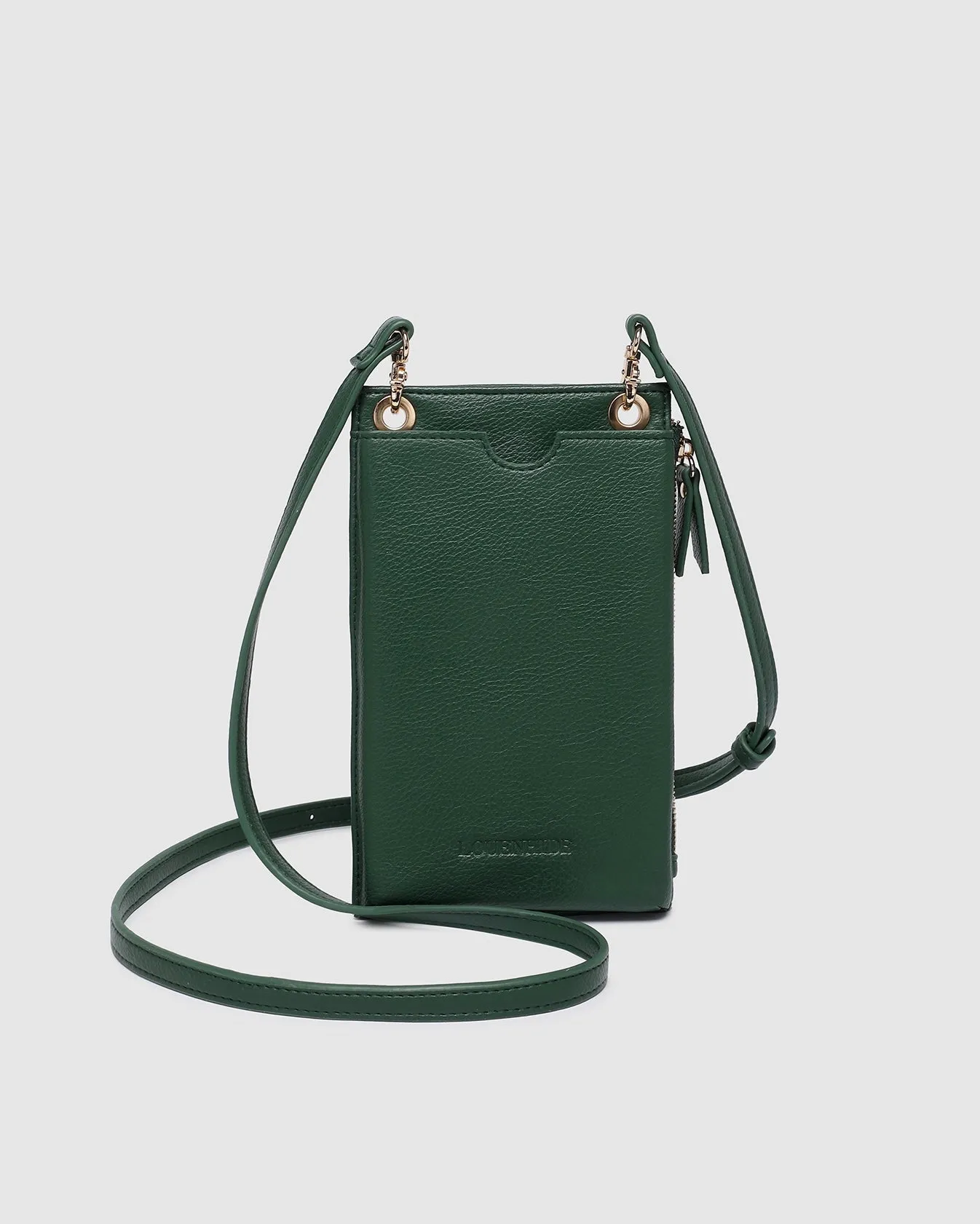 Suki Phone Crossbody Bag (Forest Green)