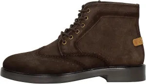 SUUNS Men's Classic Brogue Ankle Boots