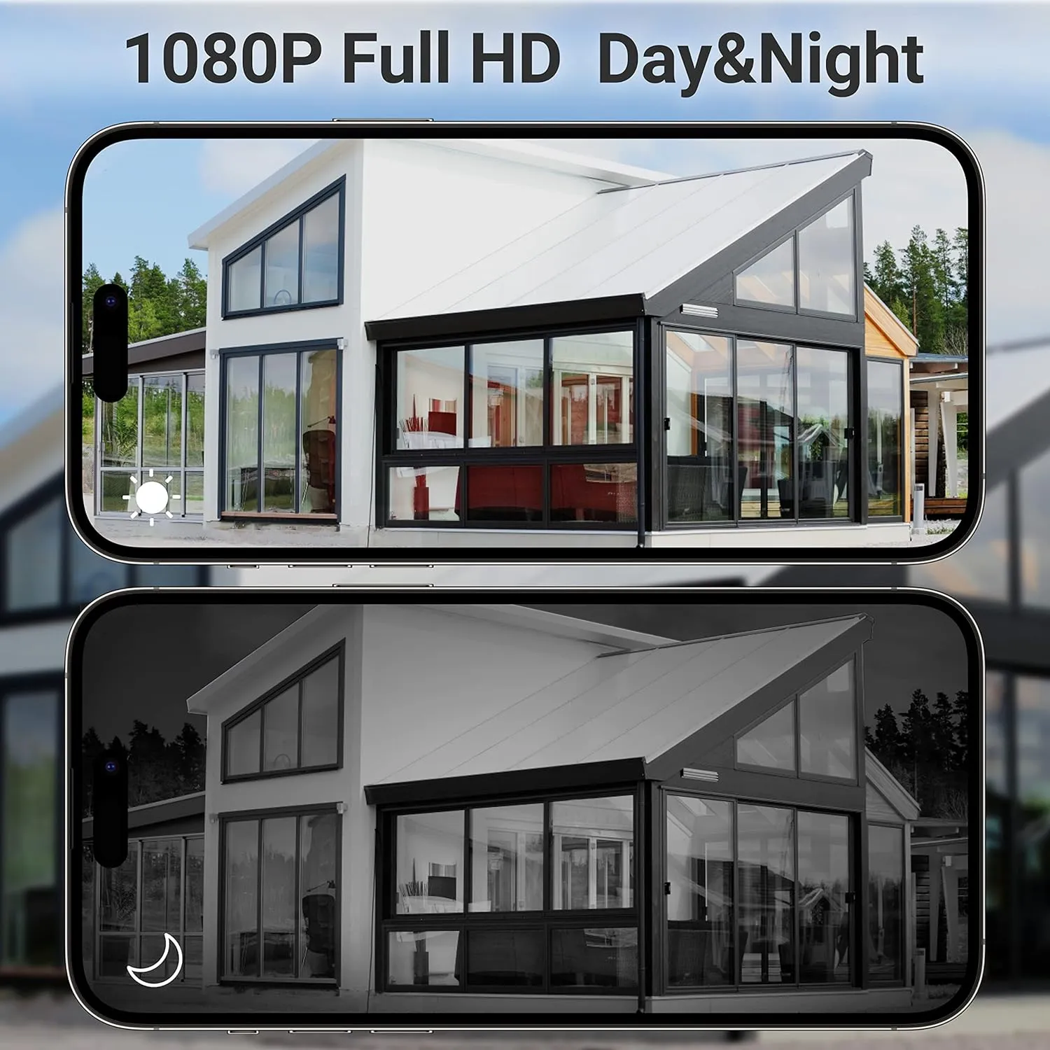 Swann Home DVR Security Camera System with 64GB HDD, 4 Channel 4 Camera, 1080p Full HD Video, Indoor or Outdoor Wired Surveillance CCTV, Heat Motion Detection, 4685