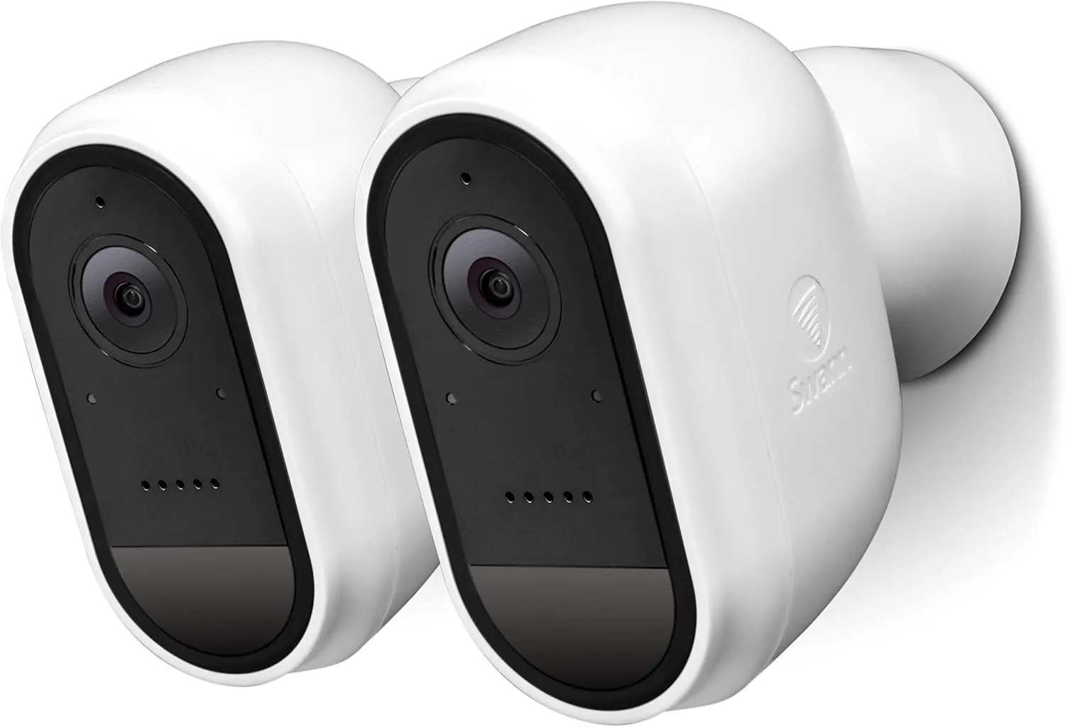 Swann White Wire-Free 1080P Battery Camera (2-Pack)