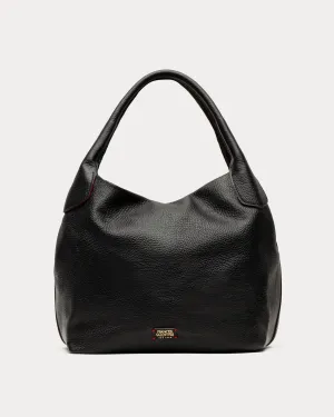 Sweet Pea Tote - Tumbled Leather Black