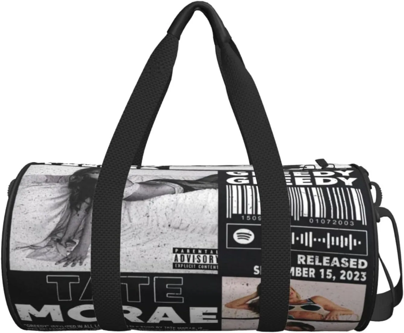 T-ate McRae Sport Duffel Bag,Travel Duffle Bag Sports Gym Bag,Tote Weekender Bag for Women Men Business Trip