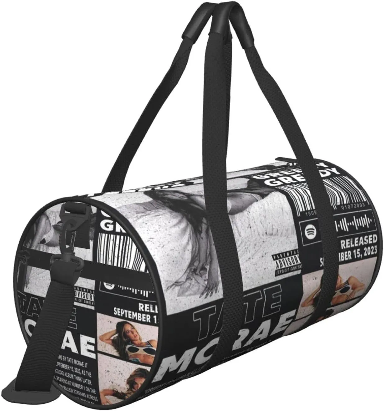 T-ate McRae Sport Duffel Bag,Travel Duffle Bag Sports Gym Bag,Tote Weekender Bag for Women Men Business Trip