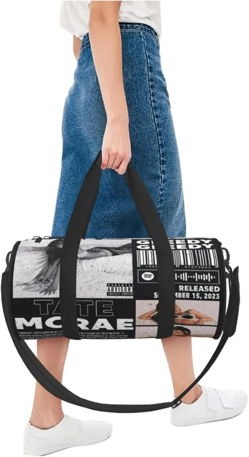 T-ate McRae Sport Duffel Bag,Travel Duffle Bag Sports Gym Bag,Tote Weekender Bag for Women Men Business Trip