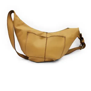 Tan Leather Hobo Bag