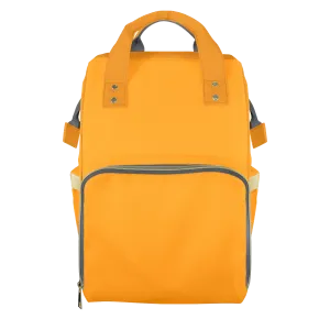 Tangerine Dream Customizable Diaper Bag