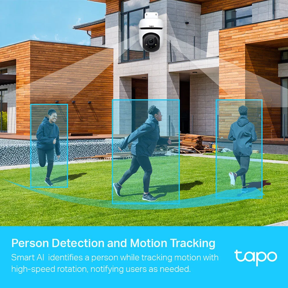Tapo C500 Wi-Fi Pan & Tilt Outdoor Security Camera 2MP 3.9mm (Mic)