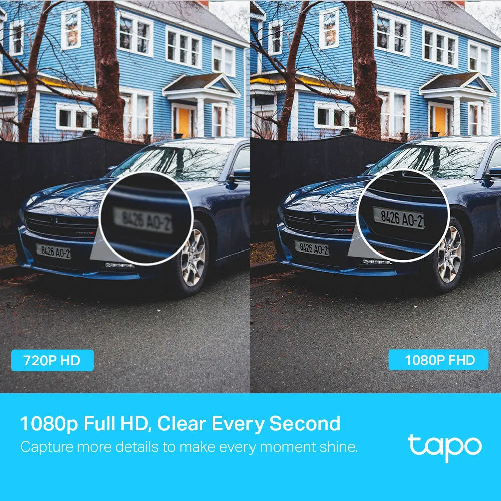 Tapo C500 Wi-Fi Pan & Tilt Outdoor Security Camera 2MP 3.9mm (Mic)