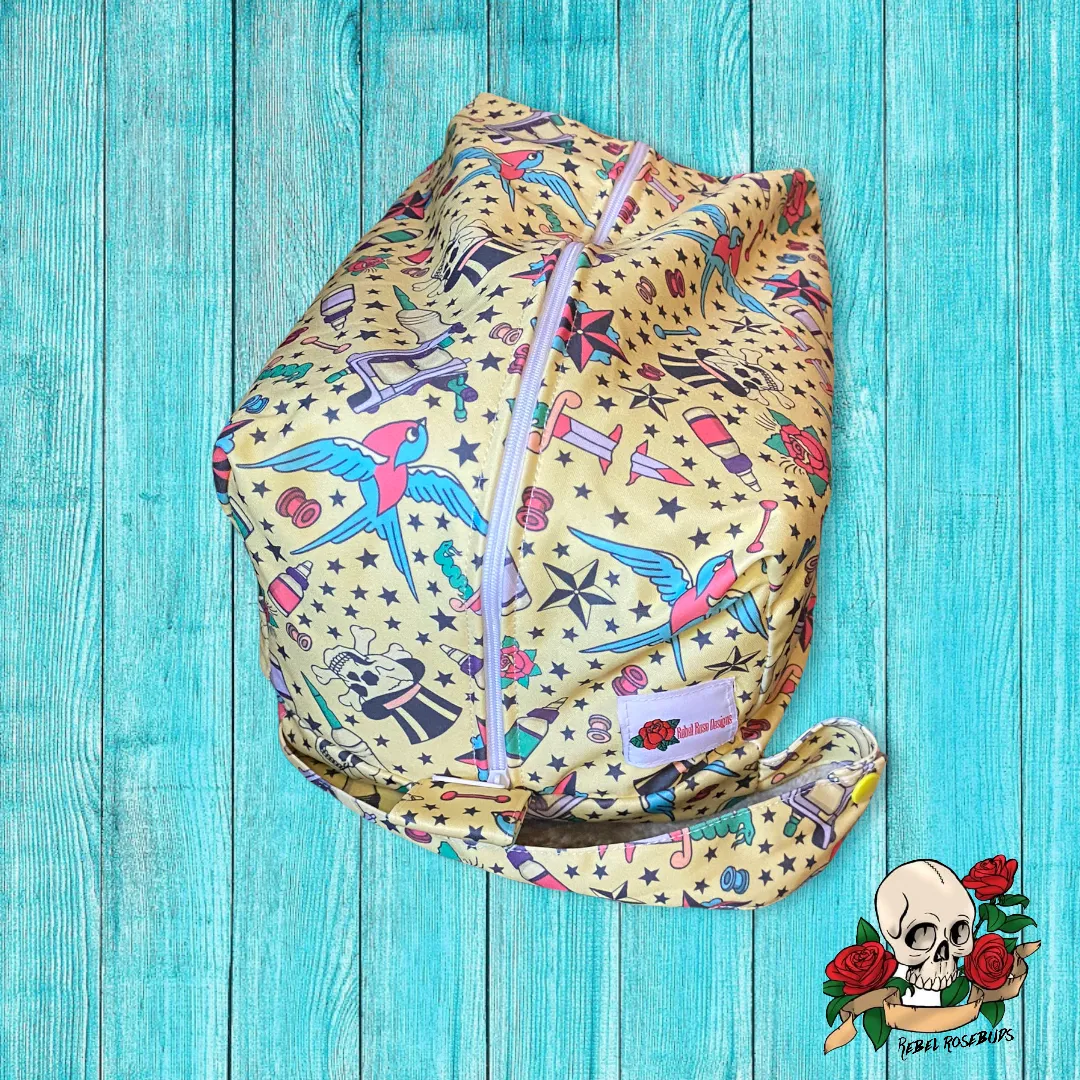 Tattoo flash diaper pod