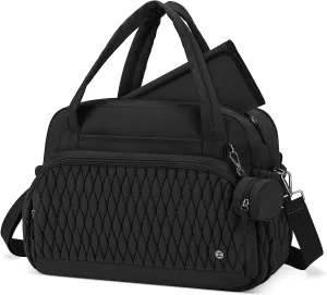 Telena Tote Diaper Bags, Travel Crossbody Large Capacity Hospital Bag for Women Labor Delivery with Pacifier Case