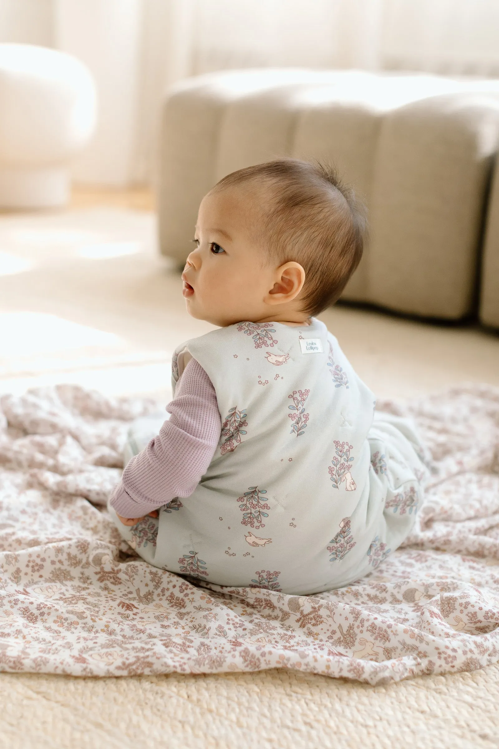 TENCEL™ Sleep Bag 2.5 TOG - Hedgehog Forest