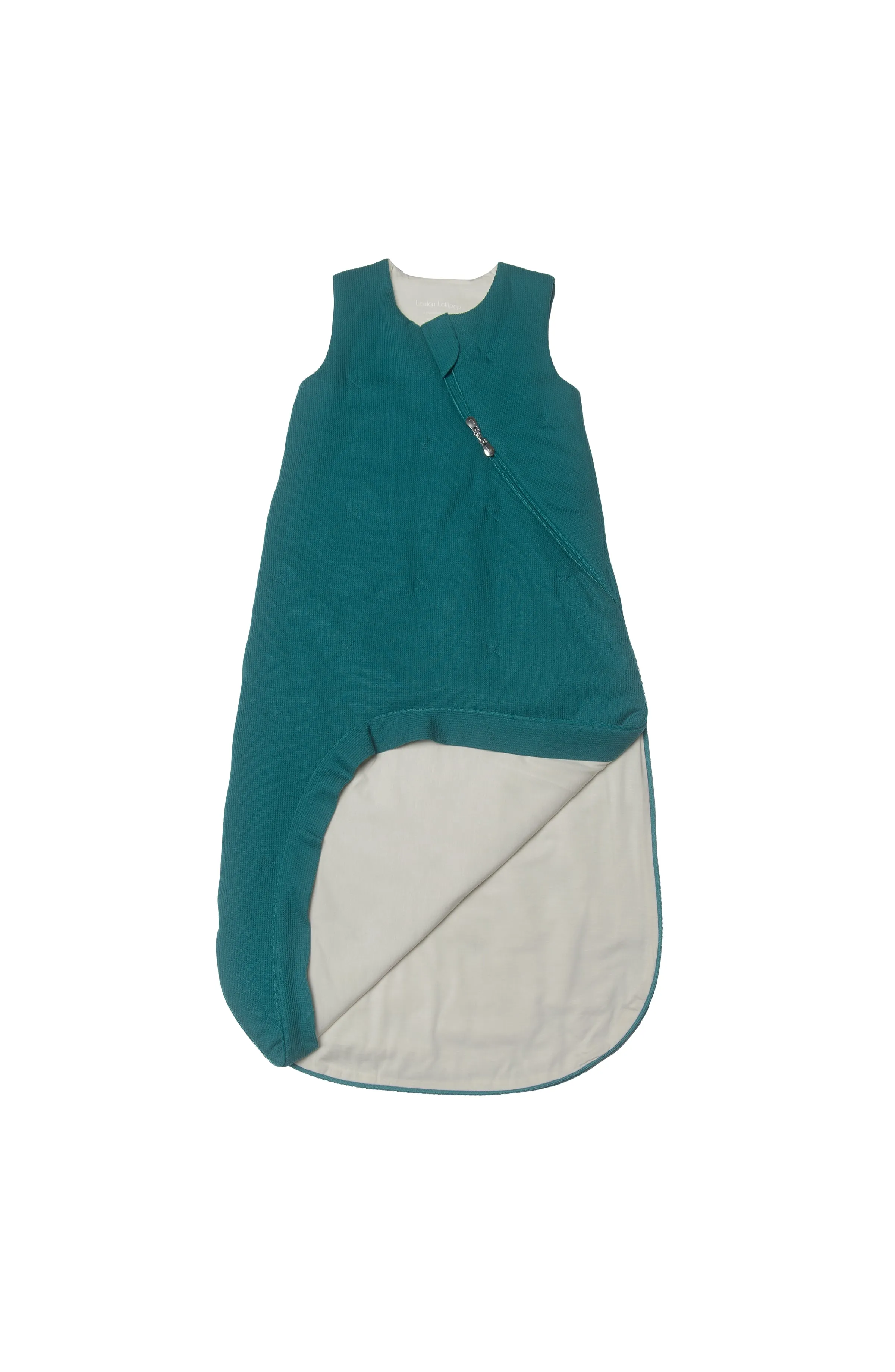 TENCEL™ Waffle Sleep Bag 1.0 TOG - Peacock