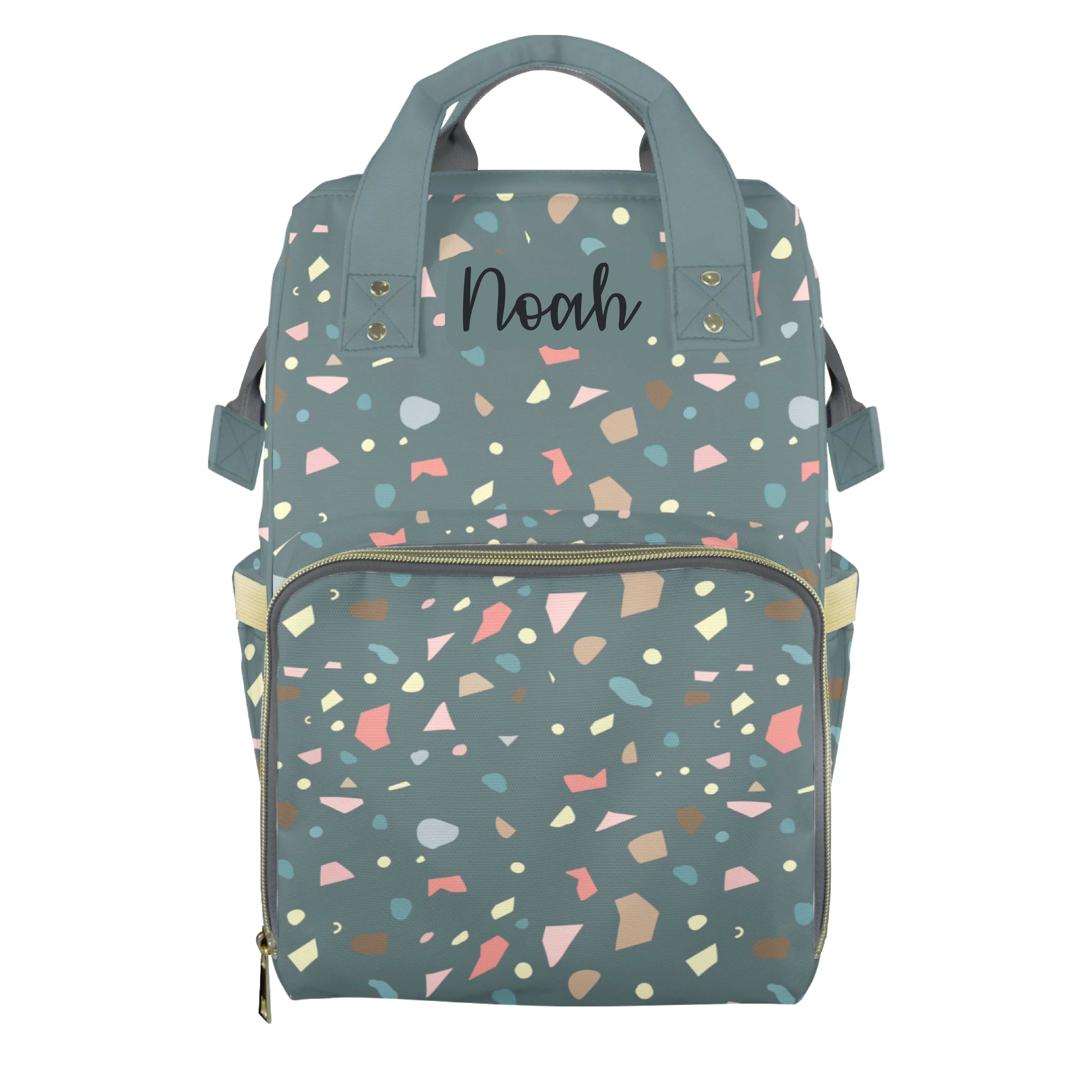 Terrazzo Customizable Diaper Bag