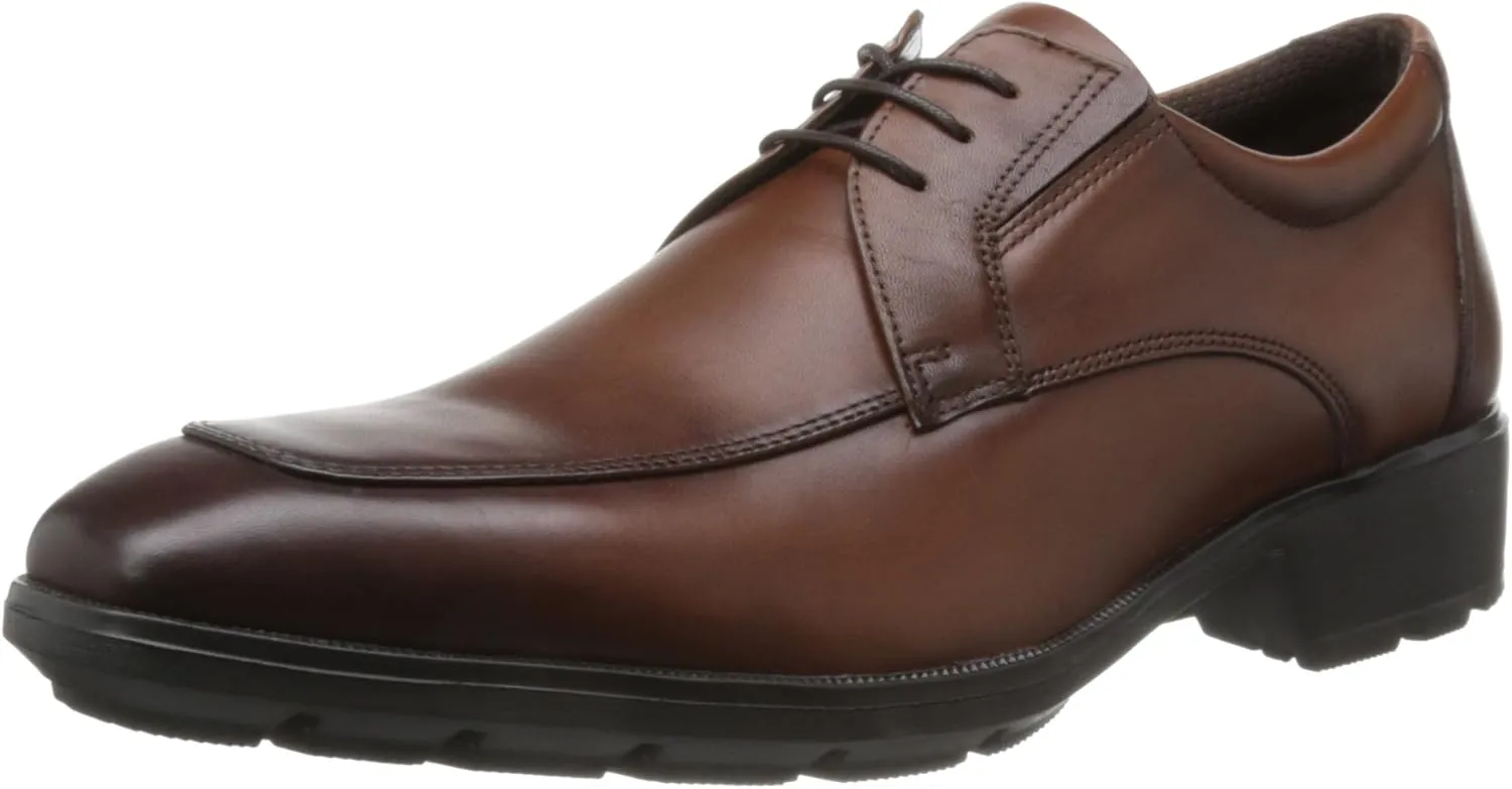 Texcy Luxe Cowhide Sneakers Business (US7.5 JP25.5cm, Brown)