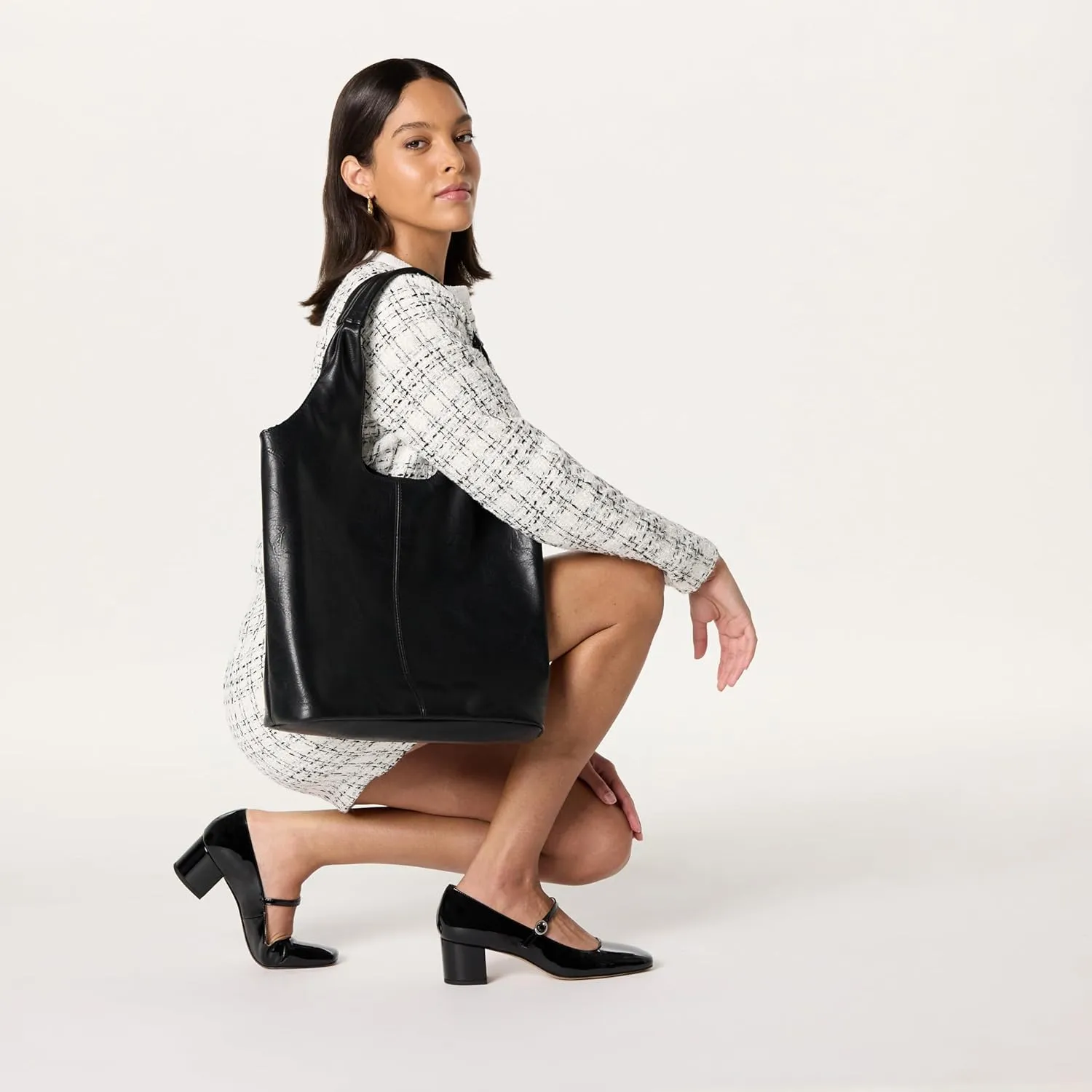 The Drop Morgan Soft Hobo Tote