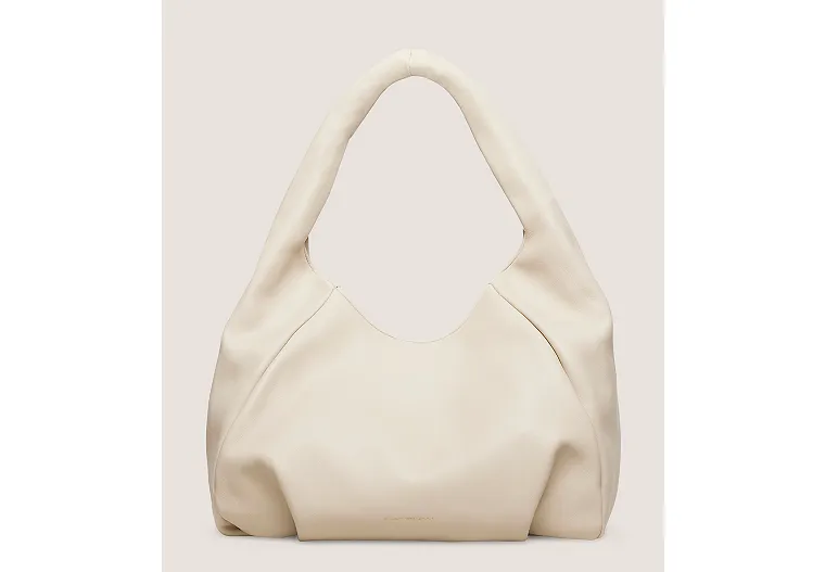 The Moda Hobo Bag, Oat Soft Nappa Leather No Dimension