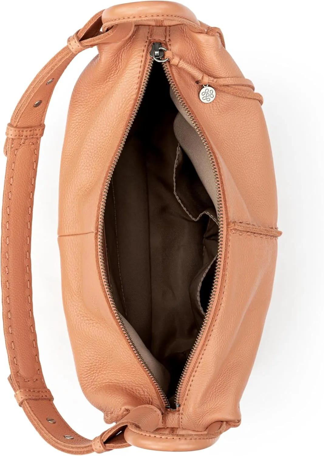 The Sak Los Feliz Hobo Purse - Premium Large Leather Women's Handbag for Everyday & Travel - Durable Purse With Zipper Pocket