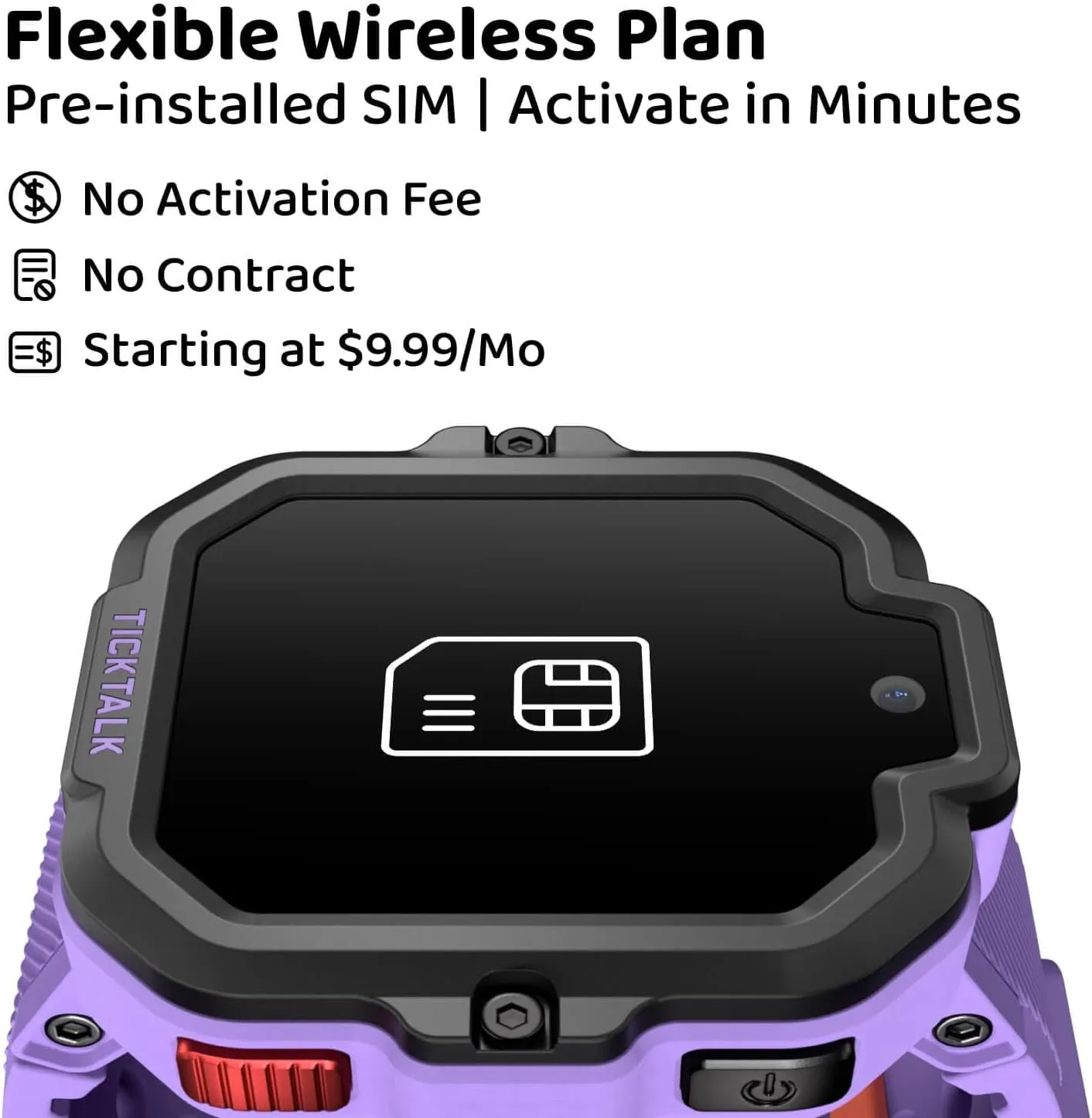 TickTalk 5 - Kids Smart Watch with GPS Tracker, Video Calling, SOS, & Parental Controls | Smartwatch with Free Music, Texting, Kid Phone Call and Text, Boys & Girls - 4G Smart Watch for Kids 3-12
