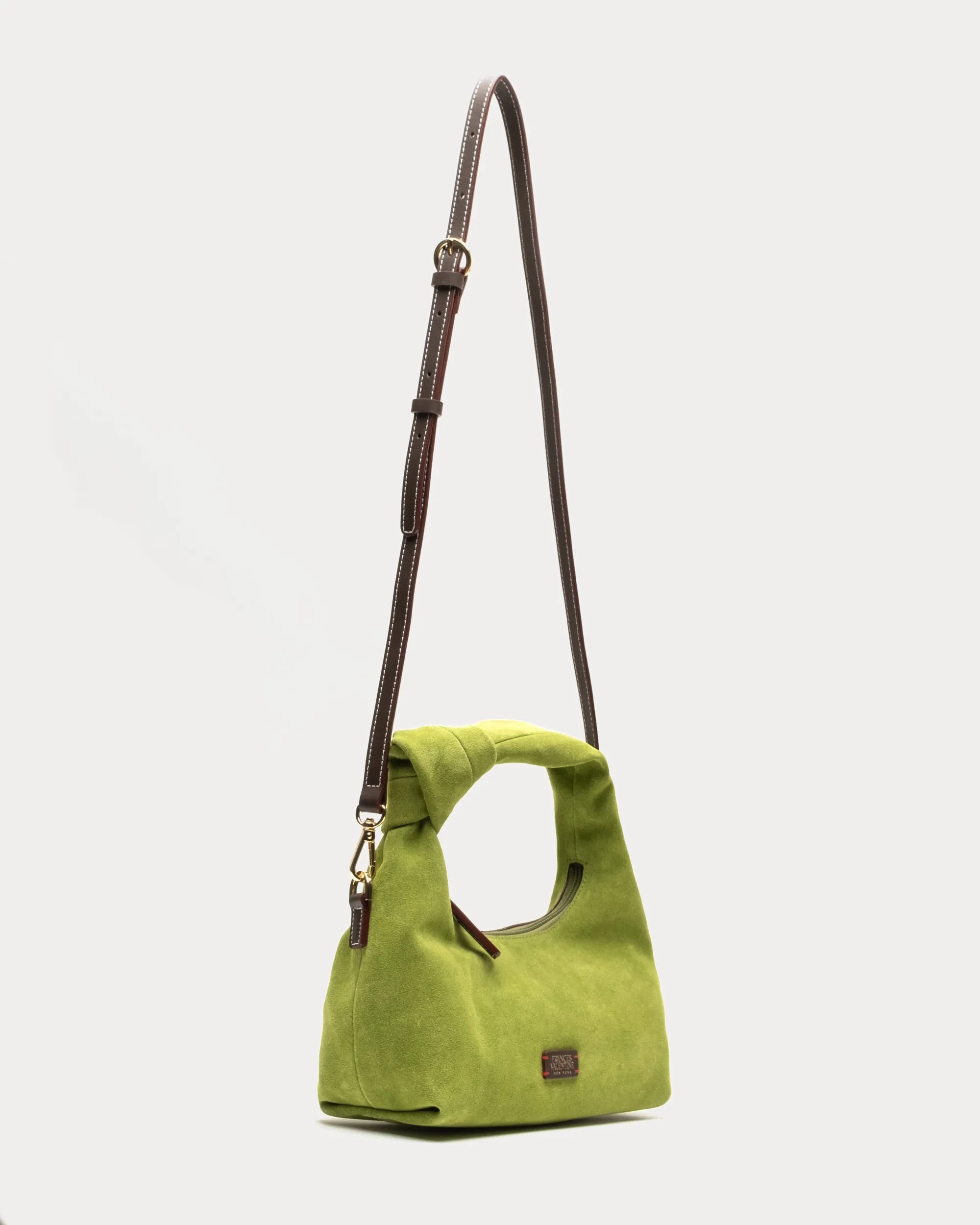 Tinsley Mini Hobo Knot Bag - Suede