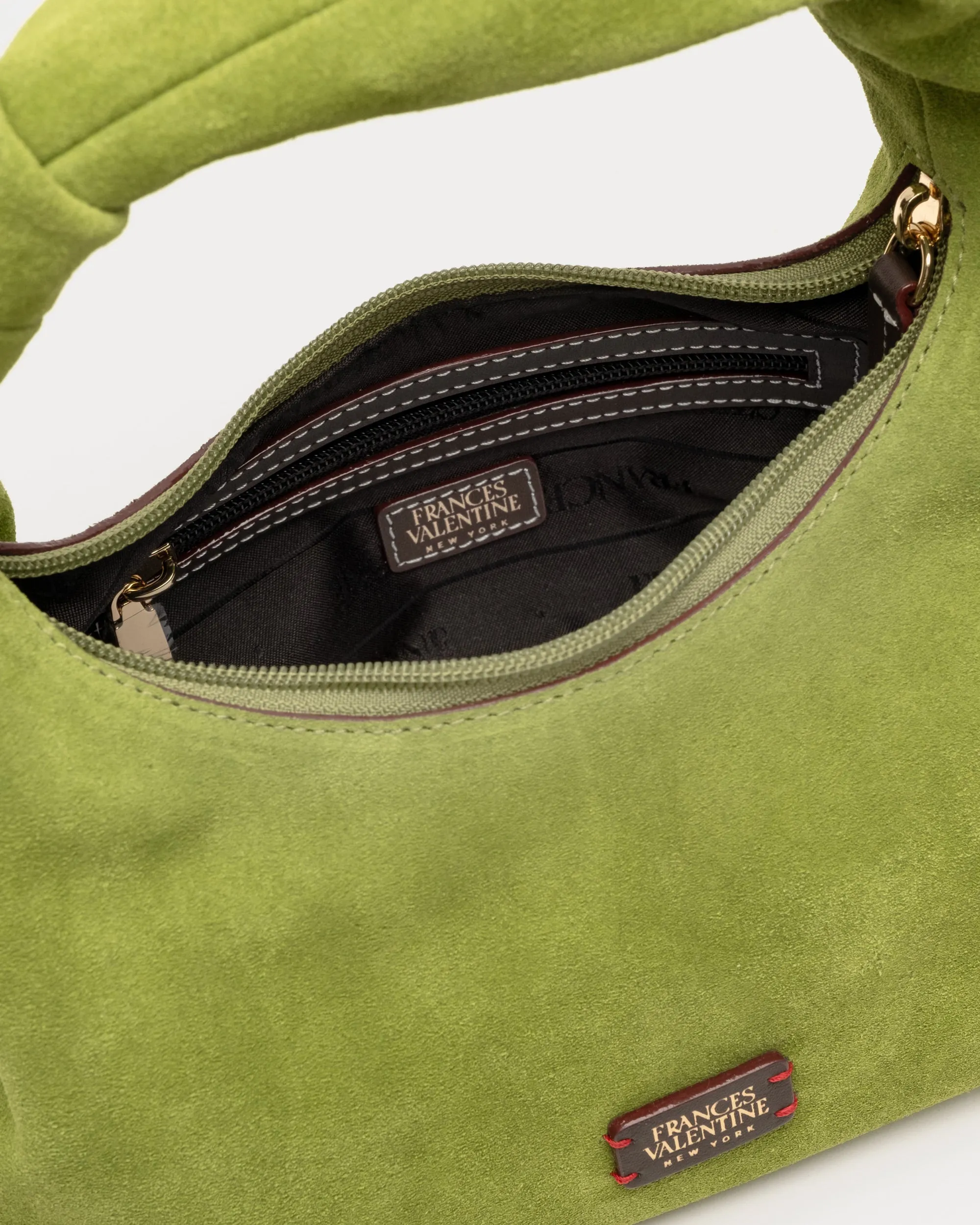 Tinsley Mini Hobo Knot Bag - Suede