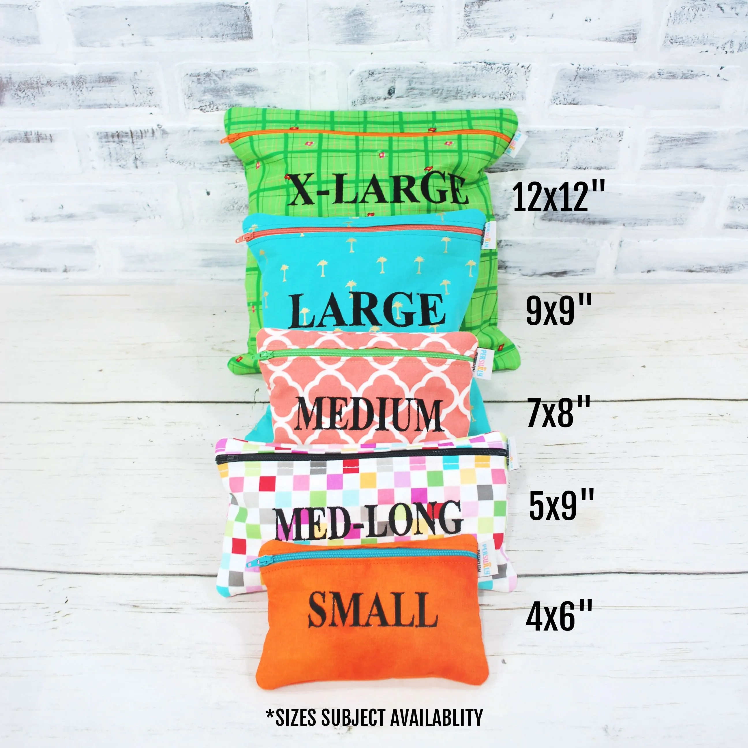 Tiny Tractor Personalized Reusable Food Bag