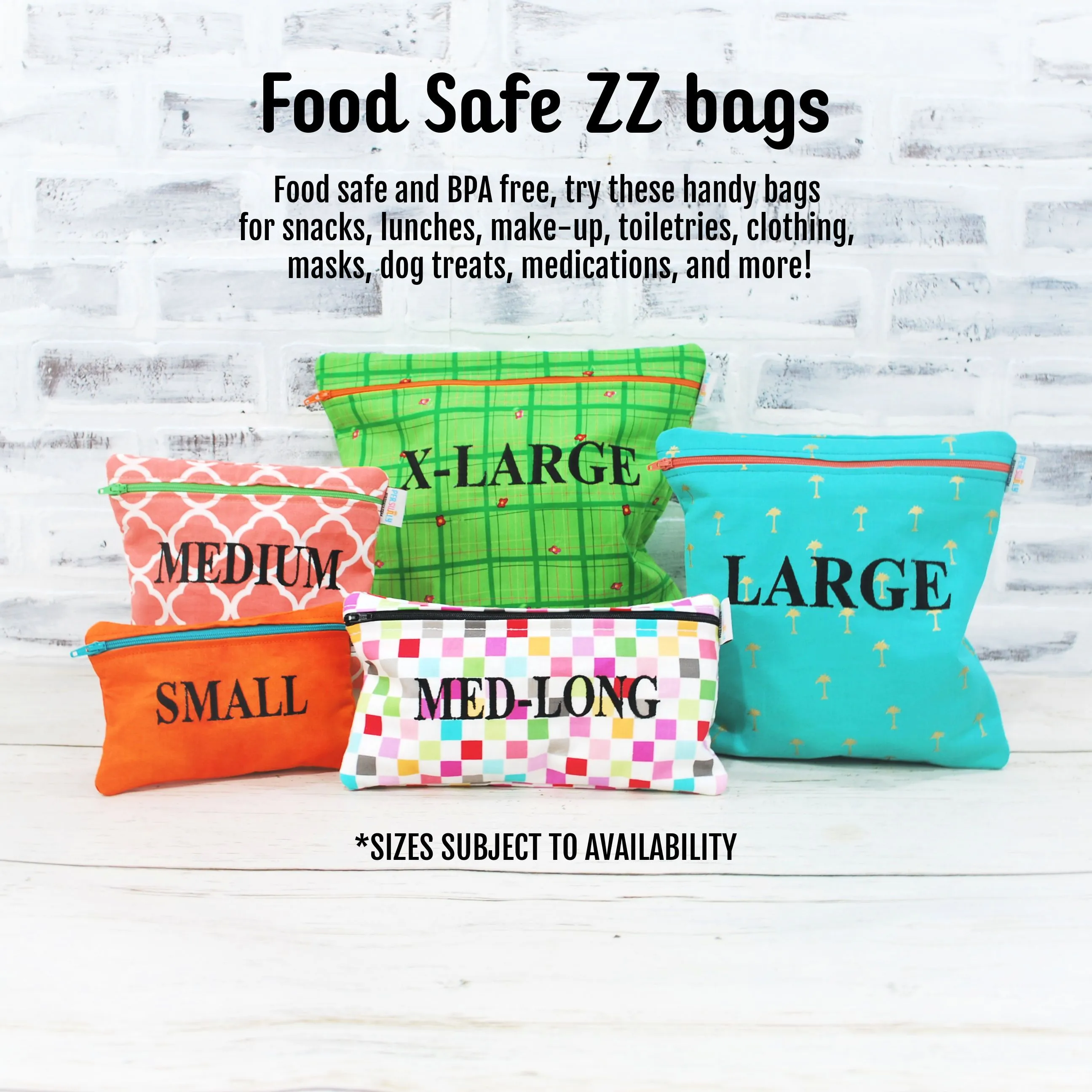 Tiny Tractor Personalized Reusable Food Bag