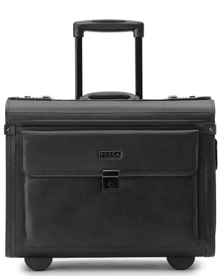 Tosca wheeled Pilot case PVC TCA2600 BLACK