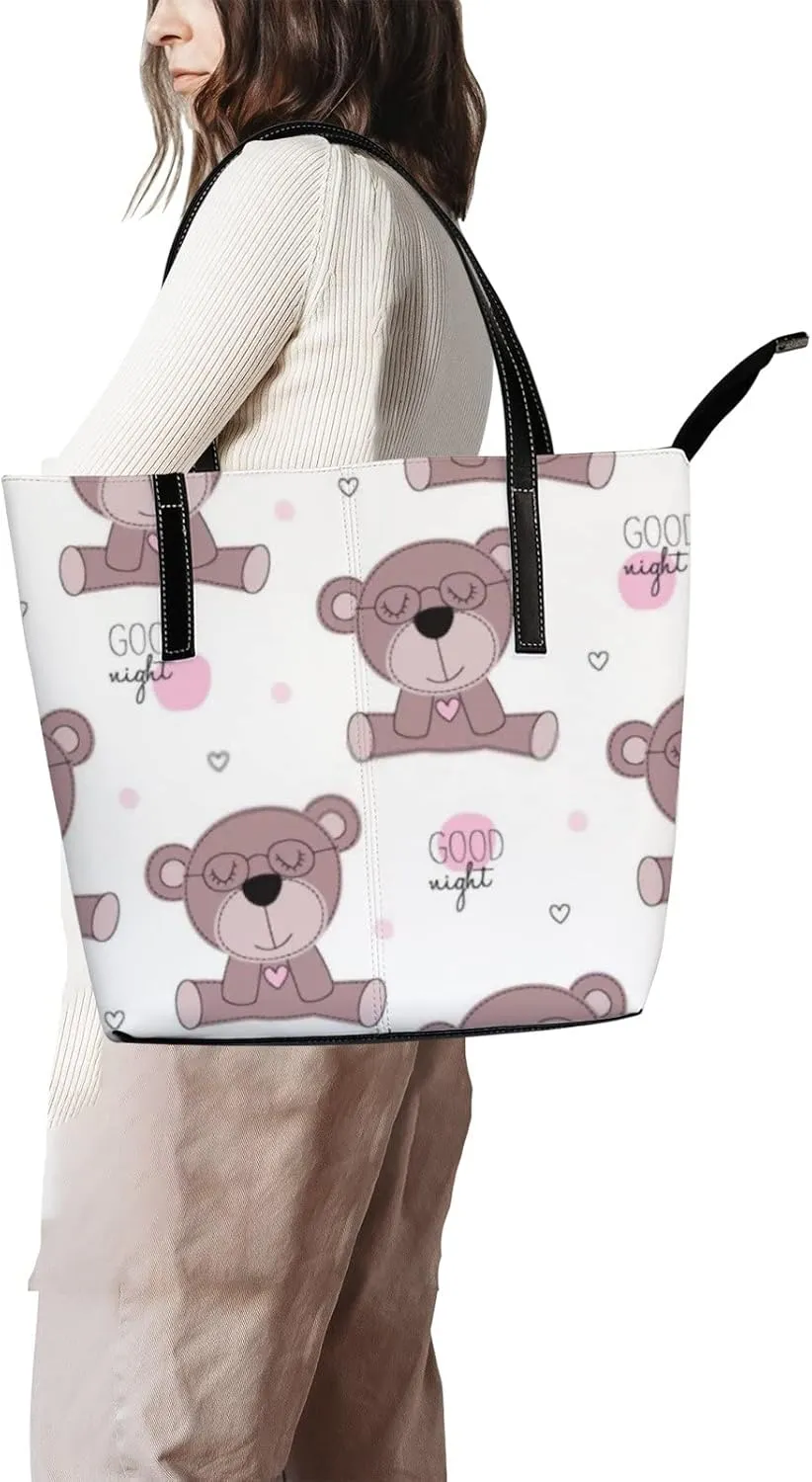 Tote Bag for Women Leather Handbags Women's Crossbody Handbags Work Tote Bags