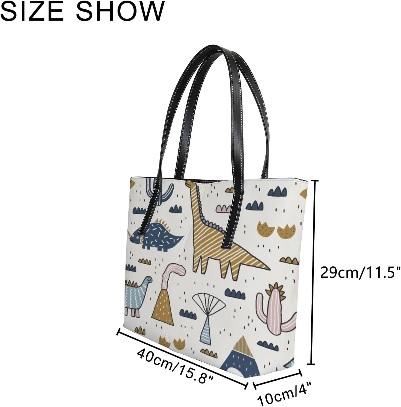 Tote Bag for Women PU Leather Handbags Women's Crossbody Handbags Work Tote Bags for Women Coachbags Tote Bag with Zipper
