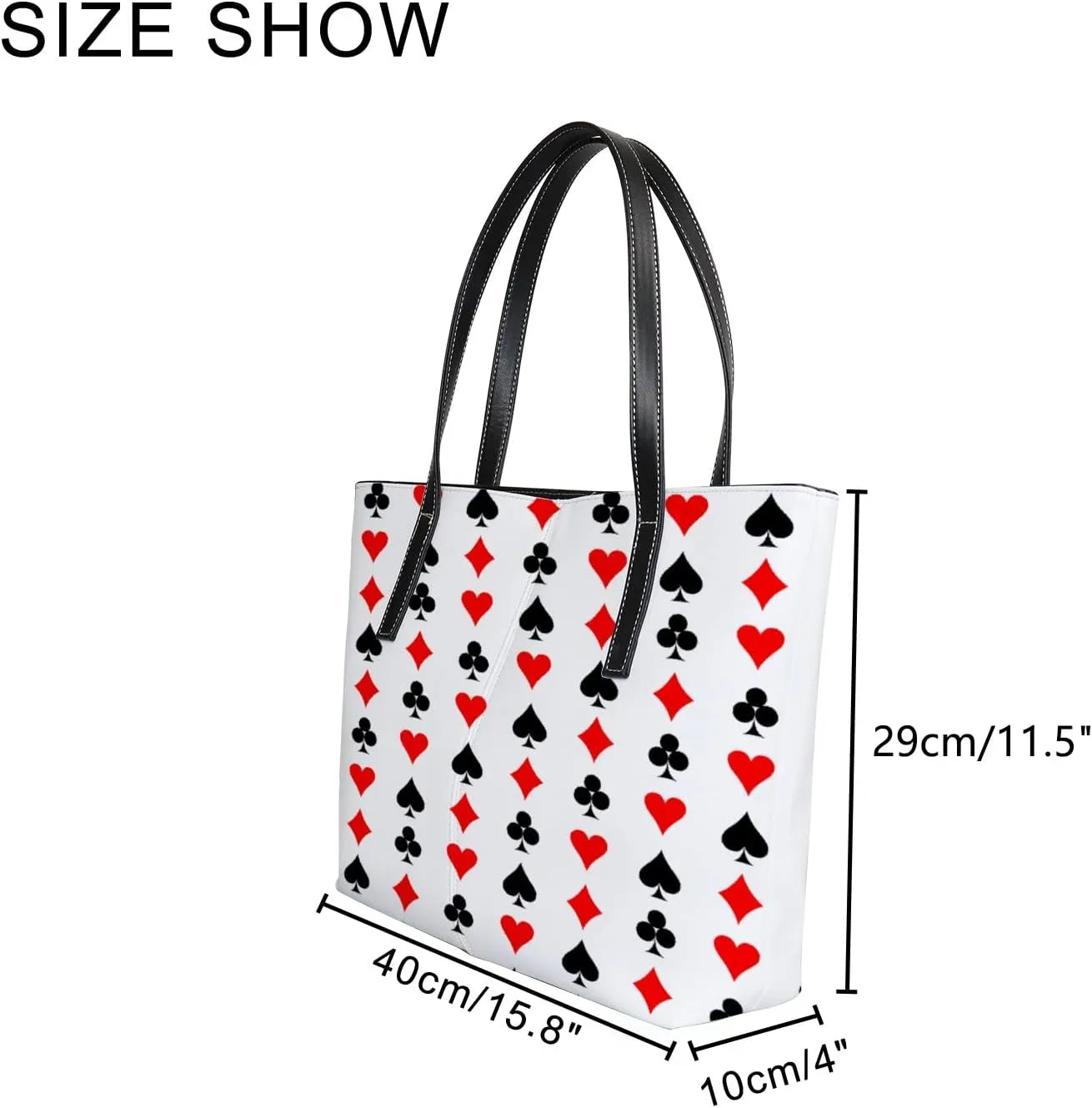 Tote Bag for Women PU Leather Handbags Women's Crossbody Handbags Work Tote Bags for Women Coachbags Tote Bag with Zipper