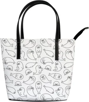 Tote Bag for Women PU Leather Handbags Women's Crossbody Handbags Work Tote Bags for Women Coachbags Tote Bag with Zipper
