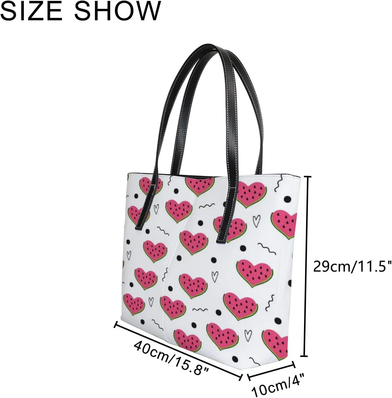 Tote Bag for Women PU Leather Handbags Women's Crossbody Handbags Work Tote Bags for Women Coachbags Tote Bag with Zipper
