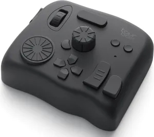 TourBox Elite - Bluetooth Controller for Video Photo Editing Color Grading, Davinci Resolve Speed Editor, MacOS/Windows, Lightroom Photoshop Premiere Final Cut Pro Programmable Keyboard