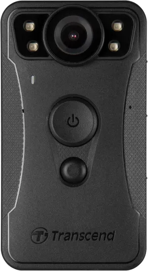 Transcend 64GB, DrivePro Body 30, Body Camera, Night Vision, Wi-FI & Bluetooth, IP67 Weatherproof, 1440P 2K QHD, 12-Hour Battery Life, Ideal for Law Enforcement & Security - TS64GDPB30A