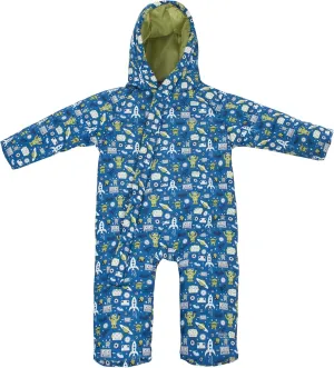 Trespass boys Trespass Boys Breezy Warm Windproof Patterned Baby Snow Suit Royal