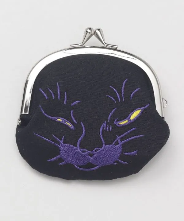 Ukiyone Neko Gamaguchi Pouch - S
