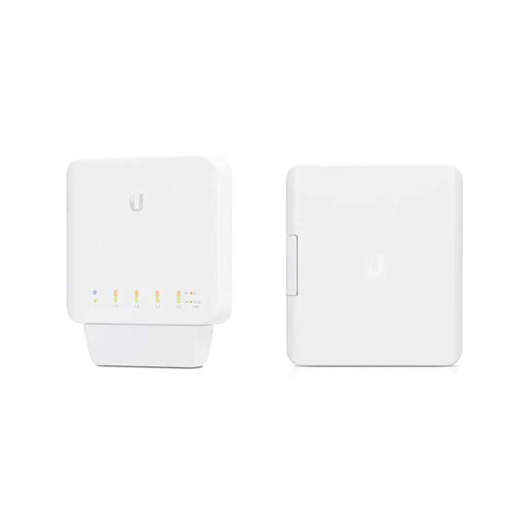 UniFi Switch Flex USW-Flex 5-Port Layer 2 Gigabit Switch PoE with Weatherproof Enclosure UnFi Switch Flex Utility (USW-Flex-Utility)