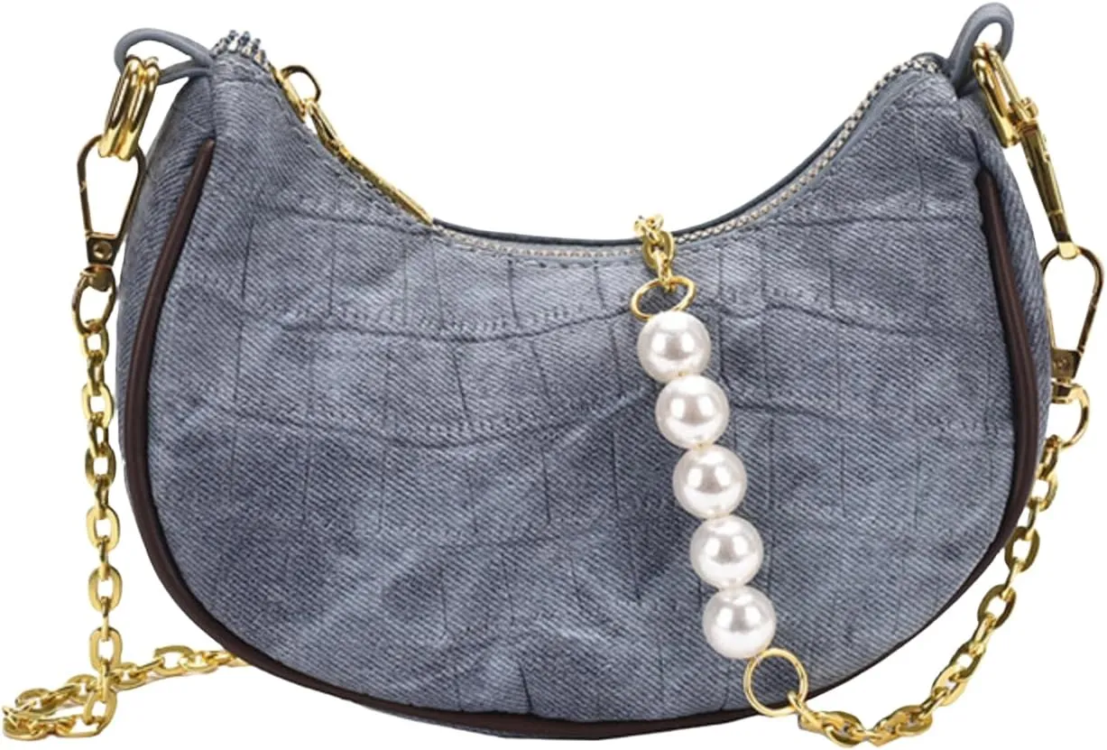 Unique Design Single Shoulder Bag for Women - Summer Chic Underarm Handbag with Chain Strap for Crossbody or Clutch