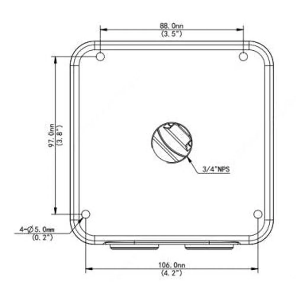 UniView TR-JB07-D-IN - Weatherproof Cable Junction Box