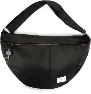 Urban Wide Shoulder Bag, Hobo Sling Crossbody Bag Crescent for Women Durable Polyester Unisex, Lightweight