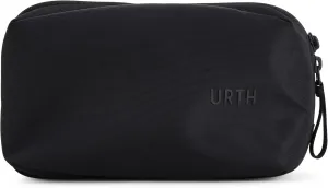Urth Zeolite Tech Organiser - Water Resistant, Recycled Electronics Travel Case, Cable Organiser Bag for Cords, Charger, Phone, Camera Accessories in Black