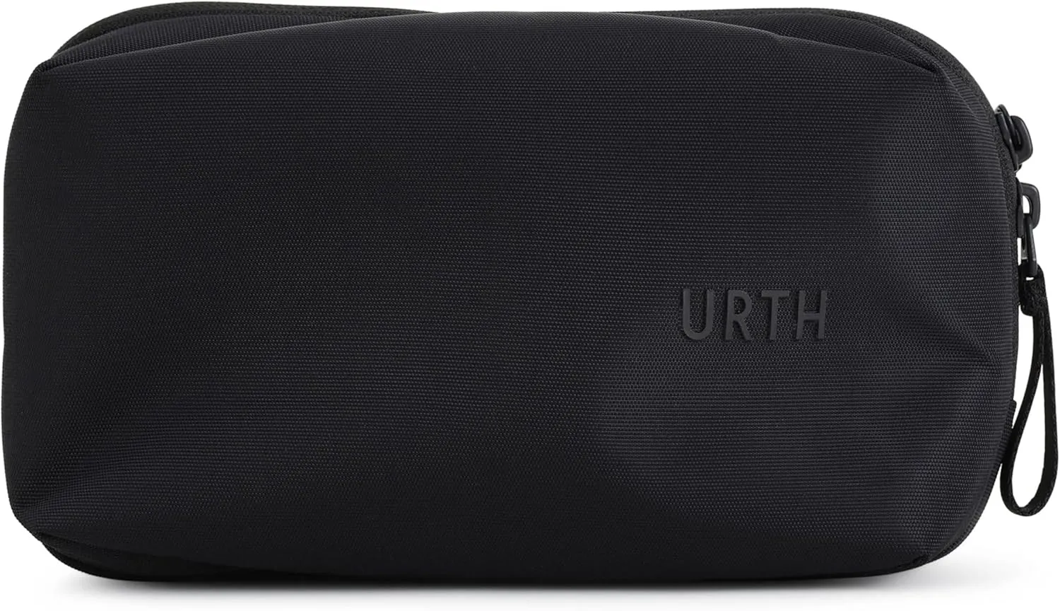 Urth Zeolite Tech Organiser - Water Resistant, Recycled Electronics Travel Case, Cable Organiser Bag for Cords, Charger, Phone, Camera Accessories in Black