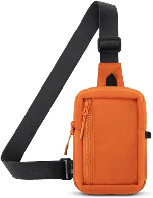 USHAKE Small Crossbody Bags for Women Men - Mini Sling Bag for Traveling and Hiking