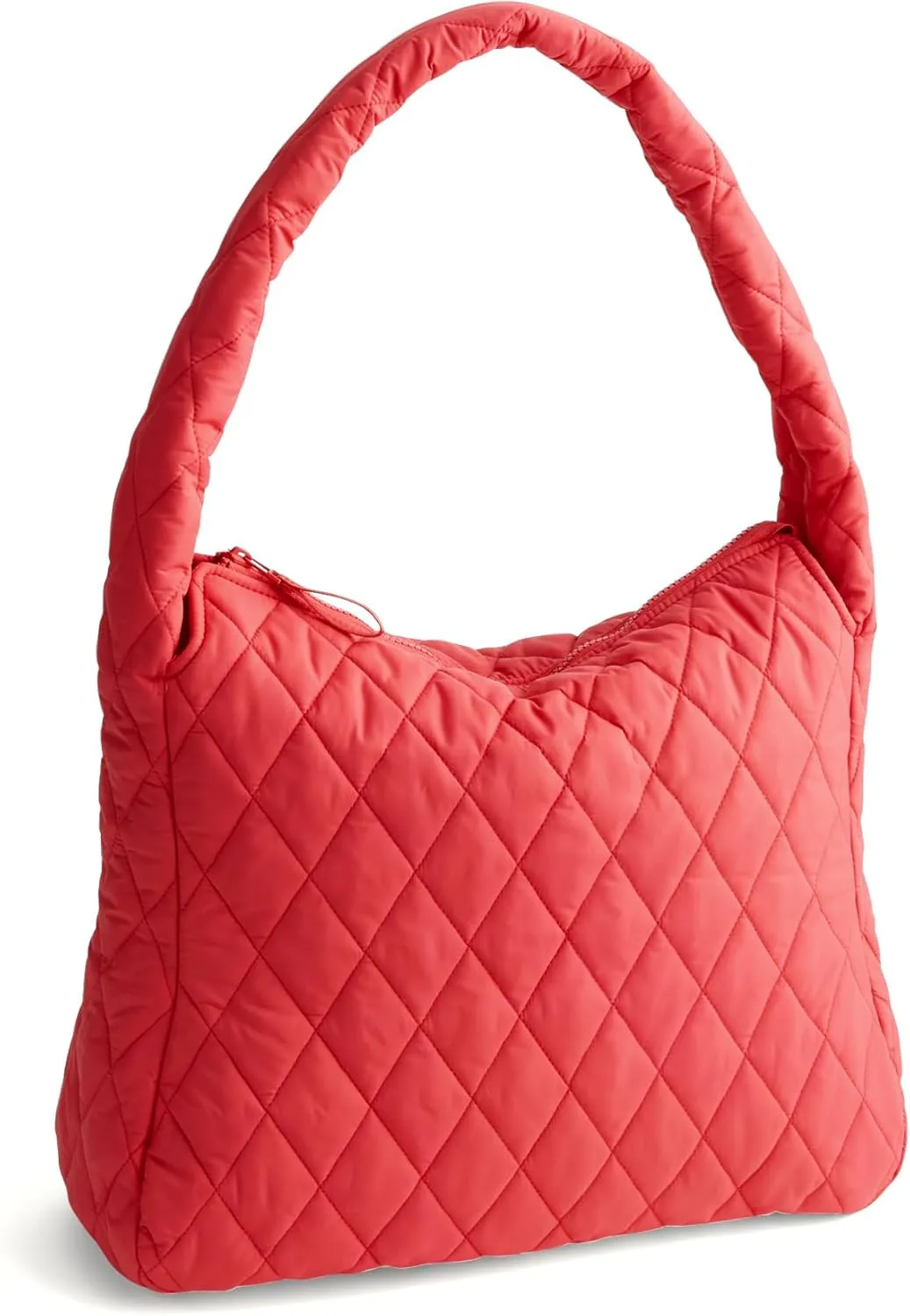Vera Bradley Featherweight Tifton Hobo Tote Bag, Cayenne