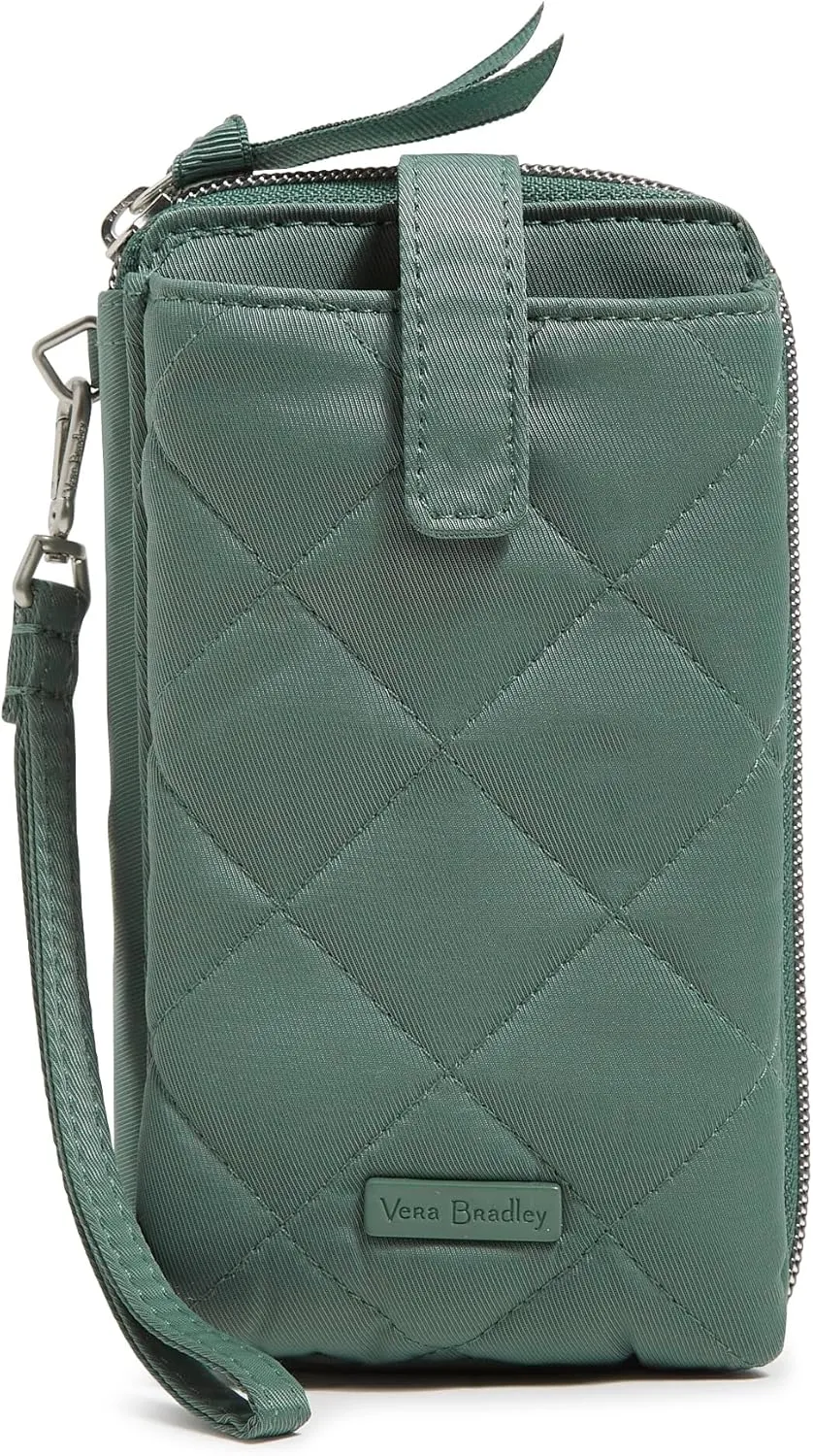 Vera Bradley Women's Performance Twill Large Smartphone Wristlet with RFID Protection