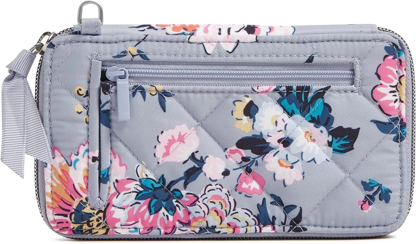 Vera Bradley Women's Performance Twill Large Smartphone Wristlet with RFID Protection