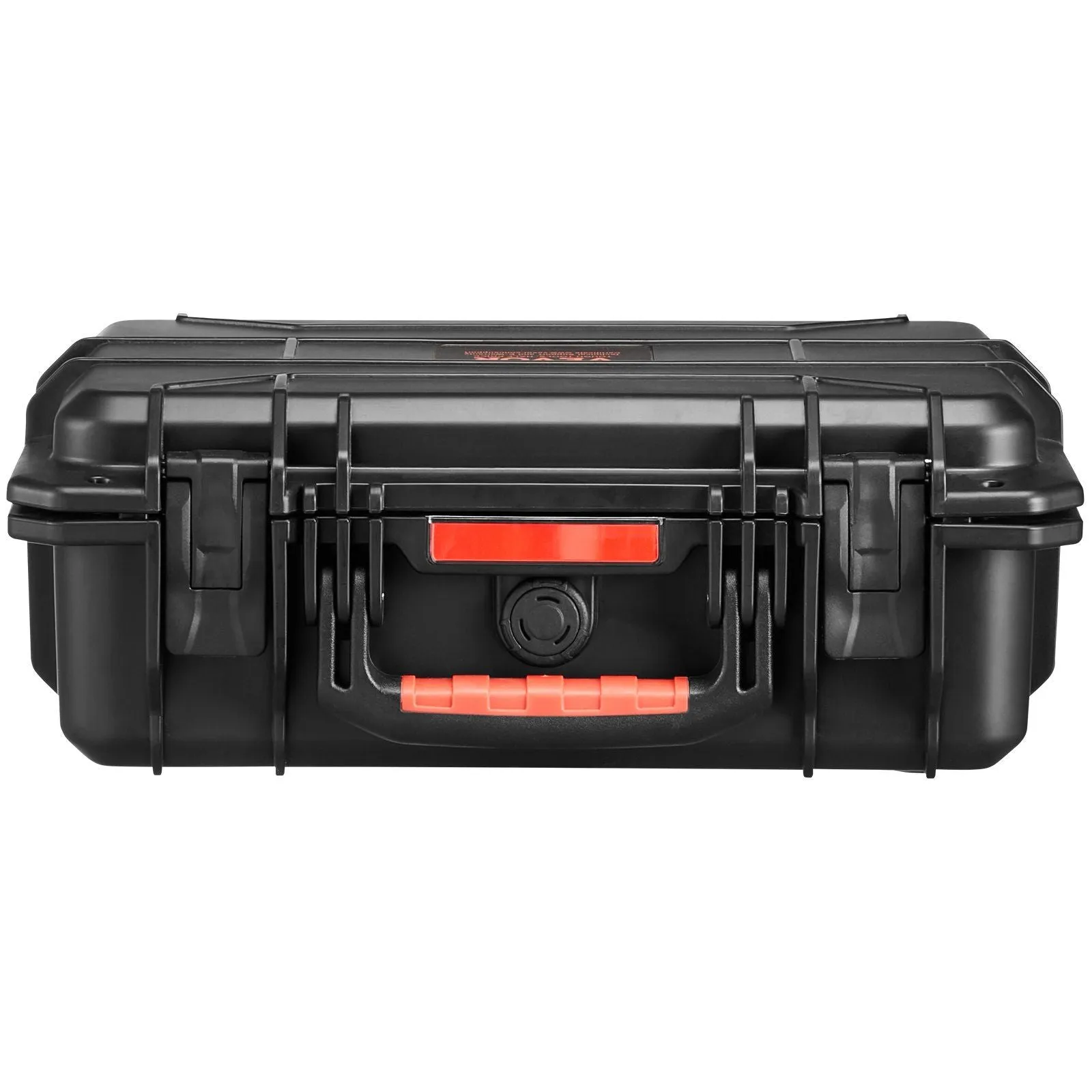 VEVOR 0.56 Cu.ft Weatherproof Hard Case with Handle Clips Padlock Holes PU Foam Protect Pistol, Microphone, and Camera Equipment