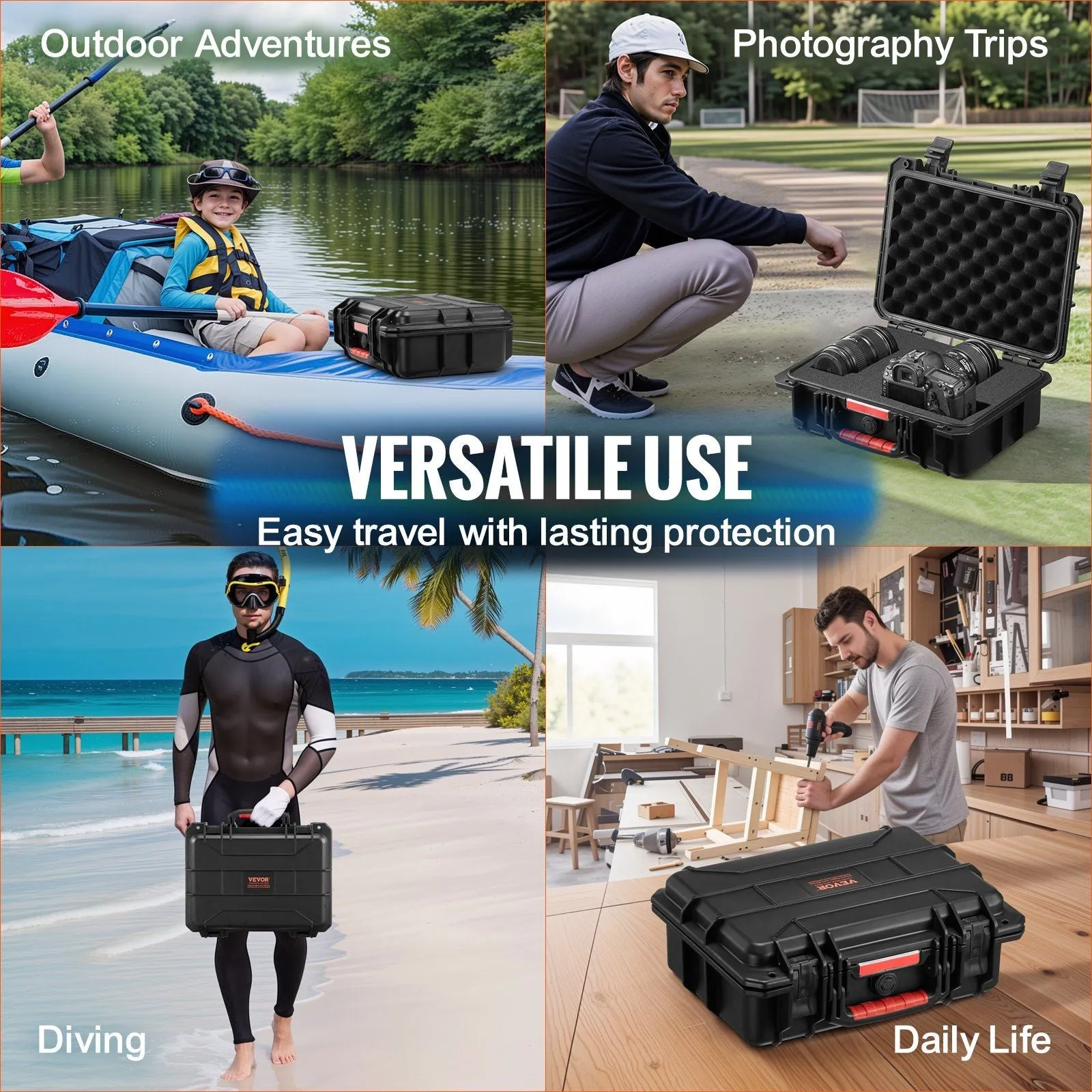 VEVOR Ultimate Waterproof Gear Case