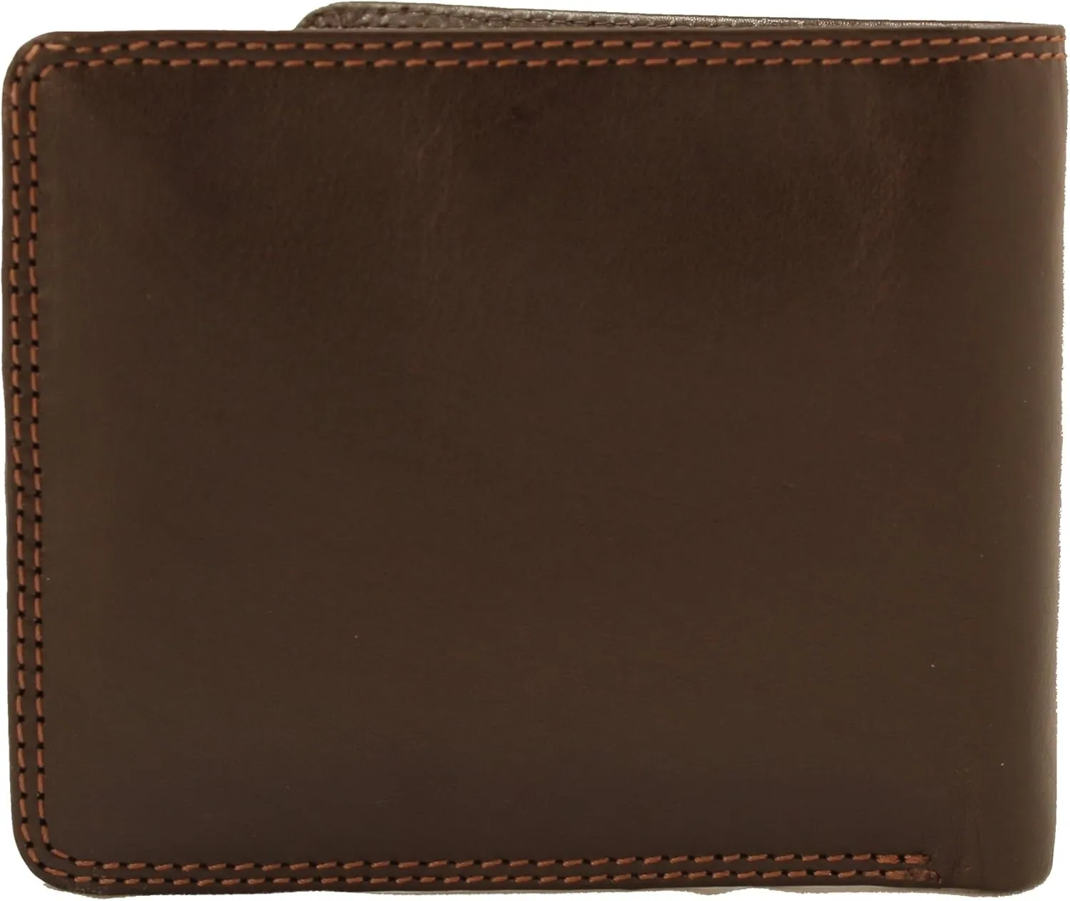 Visconti HT8 Soft Thin Leather Business/Credit Card Holder Wallet (Brown)