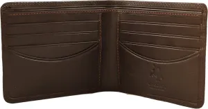 Visconti HT8 Soft Thin Leather Business/Credit Card Holder Wallet (Brown)